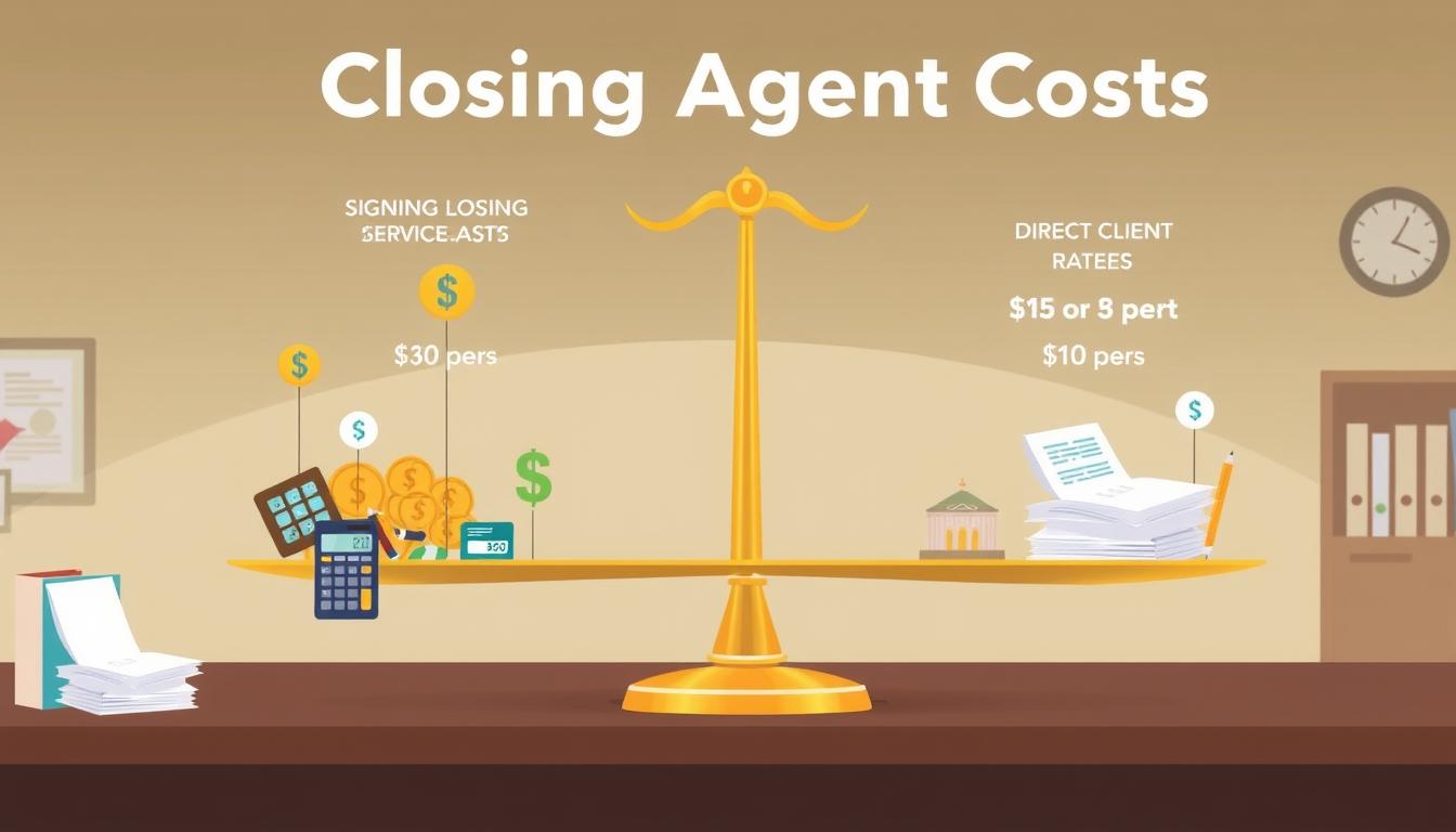 loan closing agent costs