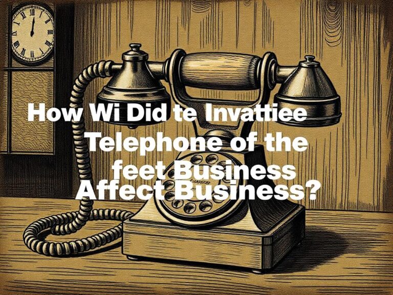 How Did the Invention of the Telephone Affect Business