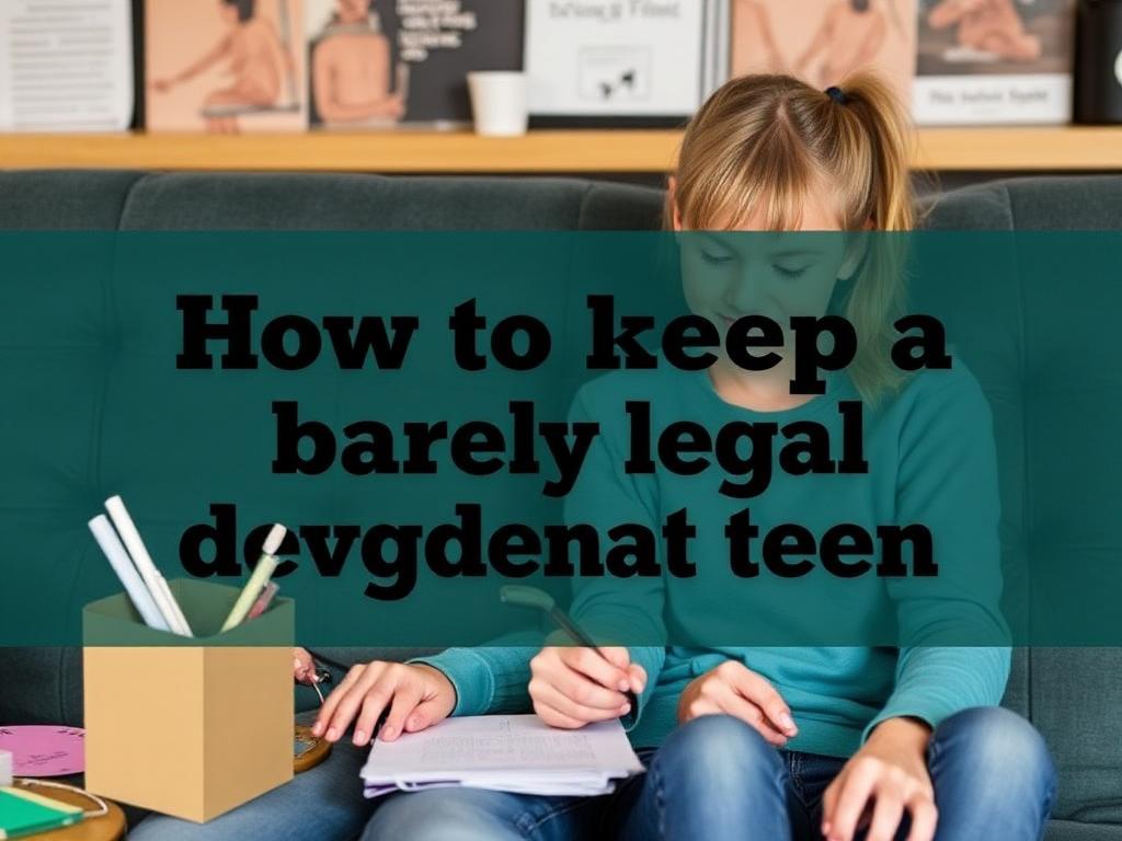 how to keep a barely legal delinquent teen busy