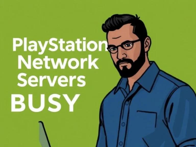 PlayStation Network Servers - Current Status & Busy Check